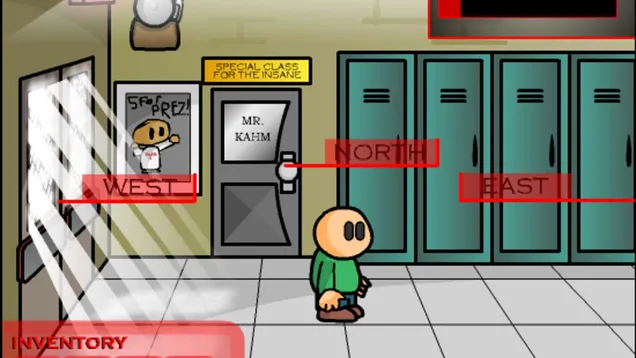 screenshot of the flash game Riddle School